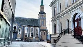 8 Minute Arctic Escape in Tromso City Center 4K Walking Tour
