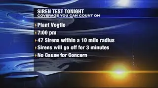 Siren test