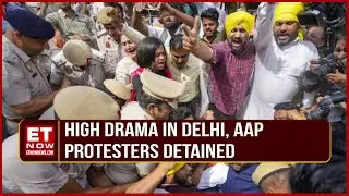 Kejriwal Arrested | AAP Leaders Detained While Marching Towards PM's Residence | Top News