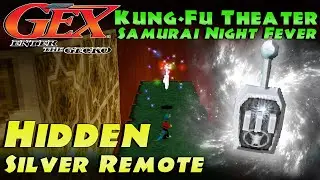 Hidden Silver Remote | Samurai Night Fever - Kung-Fu Theater | Gex: Enter the Gecko