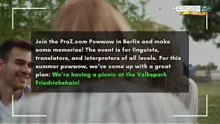 ProZ.com Powwow Berlin: June 7