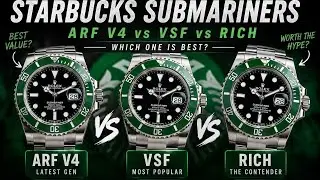 In depth look into updated Submariners ARF V4 vs Rich vs VSF DD 3235 JH 3235