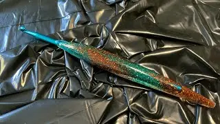Joint saver ergonomic crochet hook #crochet #resinart #tutorial