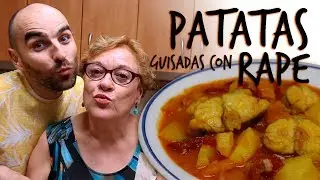 PATATAS GUISADAS CON RAPE | Receta de guiso casero