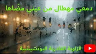 دمعي مهطال من عيني مضّاها🌙 الطريقة القادرية البودشيشية #البوتشيشية