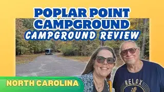 Прекрасная осень! Кемпинг Poplar Point в Северной Каролине
