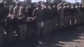 Pakistan Army 2nd Surrender ceremony before Indian Army in Bangladesh 1971 war &rlm;