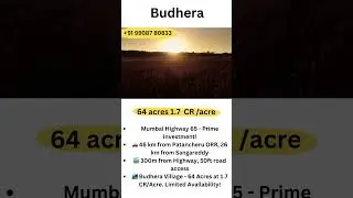 Unlock the Potential! 64 Acres on Mumbai Highway 65 - Prime Investment Opportunity!
