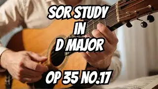 Fernando Sor Study in D major Opus 35 no.17