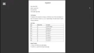 Digital Logic Design Assignment | 7-Segment Display using Logic Gates in Proteus |