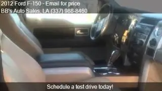 2012 Ford F-150 for sale in Lafayette, LA 70503 at the BB's