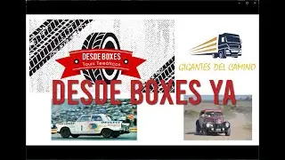 DESDE BOXES YA - 13 DE AGOSTO