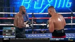 Kingsley Ibeh vs Patrick Mailata FULL FIGHT Boxing July 2, 2020
