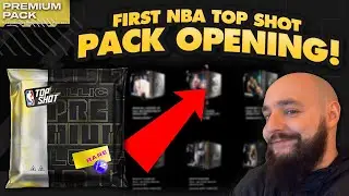 FIRST NBA TOPSHOT PACK OPENING! CRAZY RARE METALLIC LE PULL IN PREMIUM PACK???