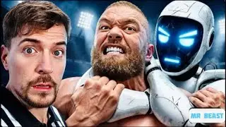World&rsquo;s Strongest Human vs AI Robot | Power Test Gone Wrong 