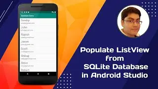 Populate ListView from SQLite database in Android Studio