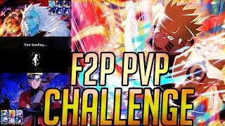 **ONLY F2P UNITS IN PVP** CAN WE BEAT CANCER? Naruto Ultimate Ninja Blazing