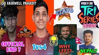 ORANGUTAN Official Fairwell Pahadi🤔Free Fair Next Offical Soon🚀Mejaninja fifth Player Why,Real?