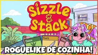 Esse novo roguelike Gira em torno de uma COZINHA! | Sizzle and Stack |