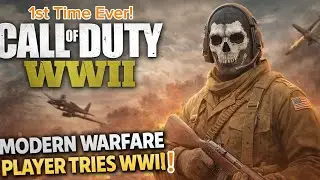 1st Time Ever! MW Player Tries WW2 - Call Of Duty WW2 (MnK) (Non Commentary)