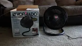 Vornado 750 Whole Room Variable Speed Air Circulator Fan Unbox & Initial Checkout