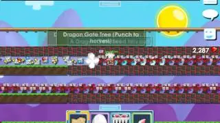 Growtopia Farming 226 Dragon gate trees