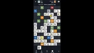 Wordfeud (by Bertheussen IT) - free multiplayer word puzzle game for Android and iOS - gameplay.