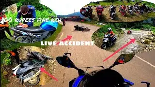 FAILED TO REACH DESTINATION|| OFF-ROAD||LIVE ACCIDENT|| @EastriderKiran @Vlogwithac @tayahang vlogs