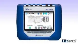 Dranetz HDPQ User Interface.