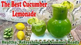 The BEST Cucumber Lemonade Agua Fresca | Refreshing, Healthy & Only 4 Ingredients! 🥒🍋
