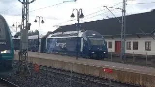 🇳🇴 230720 Kongsberg Norway arrive S&oslash;rtoget EL 18 dagtog 710