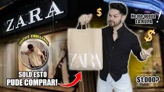 COMPRANDO 1 OUTFIT CON &iquest;$1,000 PESOS? | ZARA (No esperaba esto)