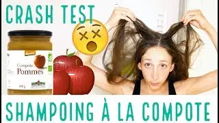 Crash Test : je me LAVE les CHEVEUX avec de la COMPOTE ?