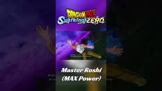 Sparking Zero Moveset - Master Roshi (MAX Power) #dragonball #sparkingzero