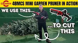WATCH NOW - This mini pruner from Cramer cops up these Christmas trees in no time ! The 48MCS