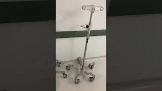 Stainless Steel Heavy Duty IV Stand