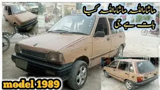 Model 1989 Suzuki mehran sale Golden offer nice mehran sale 0346-5101495