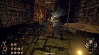Outward - Killing the Ash Giant Highmonk and Elite Ash Giants (Rogue class round 2)