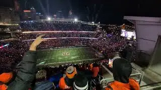 Bills at Bengals - Game Intro