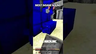 BEDWARS INSANE AURA MOMENT💀 #aura #shorts
