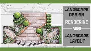 landscape design and rendering | تصميم مشروع لاندسكيب