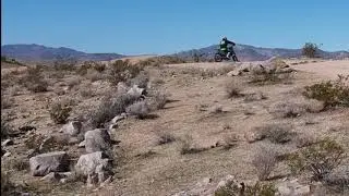 Spark drone over Mojave Desert