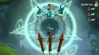 Rayman Legends Walkthrough: Toad Story - Ray and the Beanstalk (Invasion)
