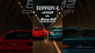 Ferrari 458 vs BMW M2, quem leva? 🔥 #Ferrari #bmw #Carros #Shorts #ferrari458 #m2 #fyp