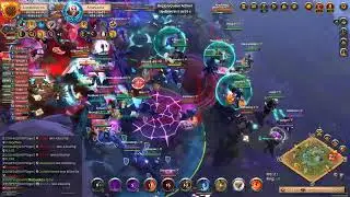 Albion Online ZvZ l  Sevran+Clean Kill vs Contingent+Take Care l Def Tank POV