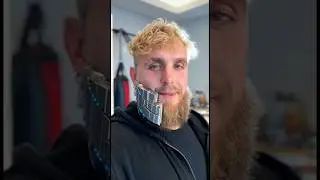 Jake Paul Got New Block Electric Jaw 😳 #jakepaul #funny #viral #boxing