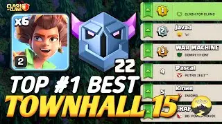 TownHall 15 Top #1 Rank Attacks &brvbar;  TH15 Root Rider Attack with RC Charge Strategies(Clash of Clans) 