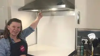 Setting up a work station to airbrush your cake