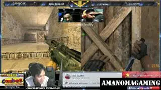 KEN SUSPECT vs OZWOW Bracket A Counter Strike 1.3 Tournament