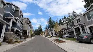 ВЛОГ #96. Недвижимость в Сиэтле. Новые дома-милионники в Issaquah, Newcastle (Bellevue), Renton'е.